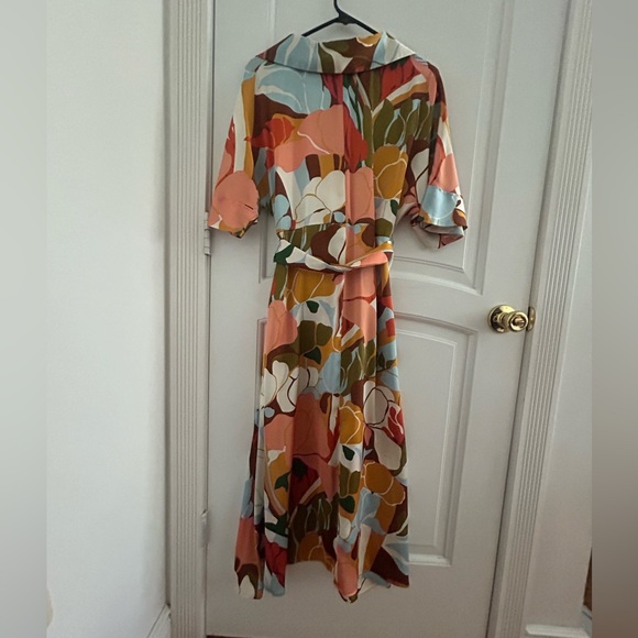 Zara belted dress - Picture 2 of 3